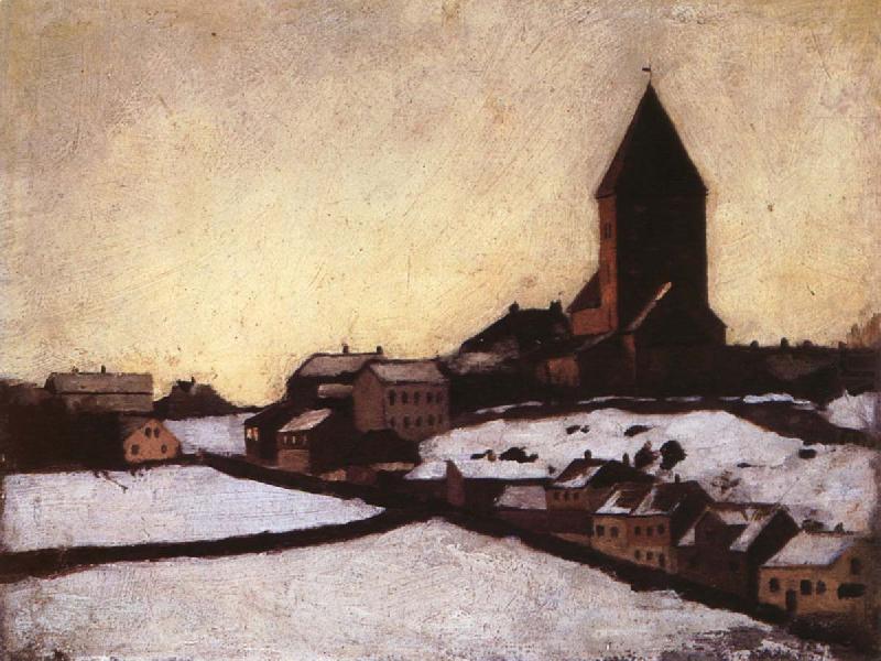 Church, Edvard Munch
